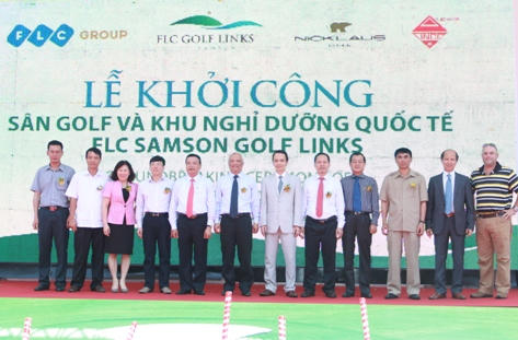 Khởi công dự án resort và sân golf ven biển dài nhất Việt Nam